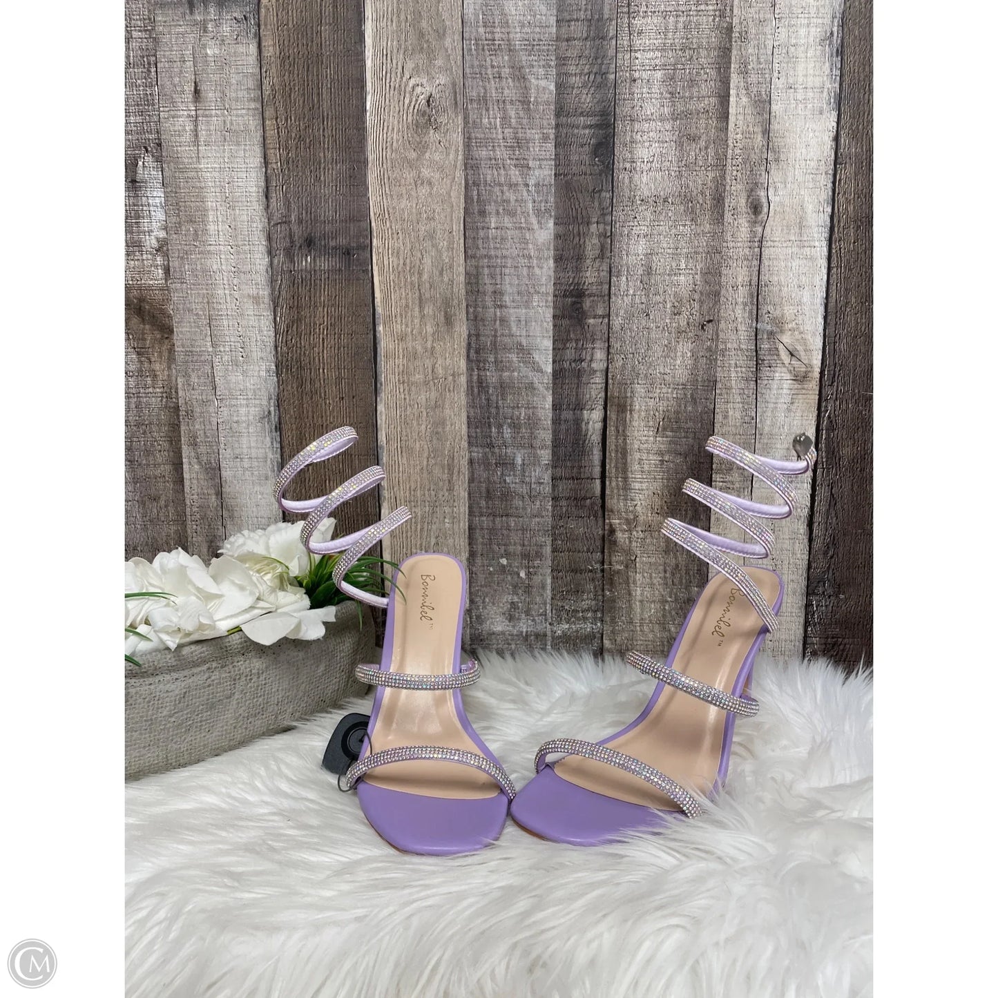 Shoes Heels Stiletto By Cme In Purple, Size: 9
