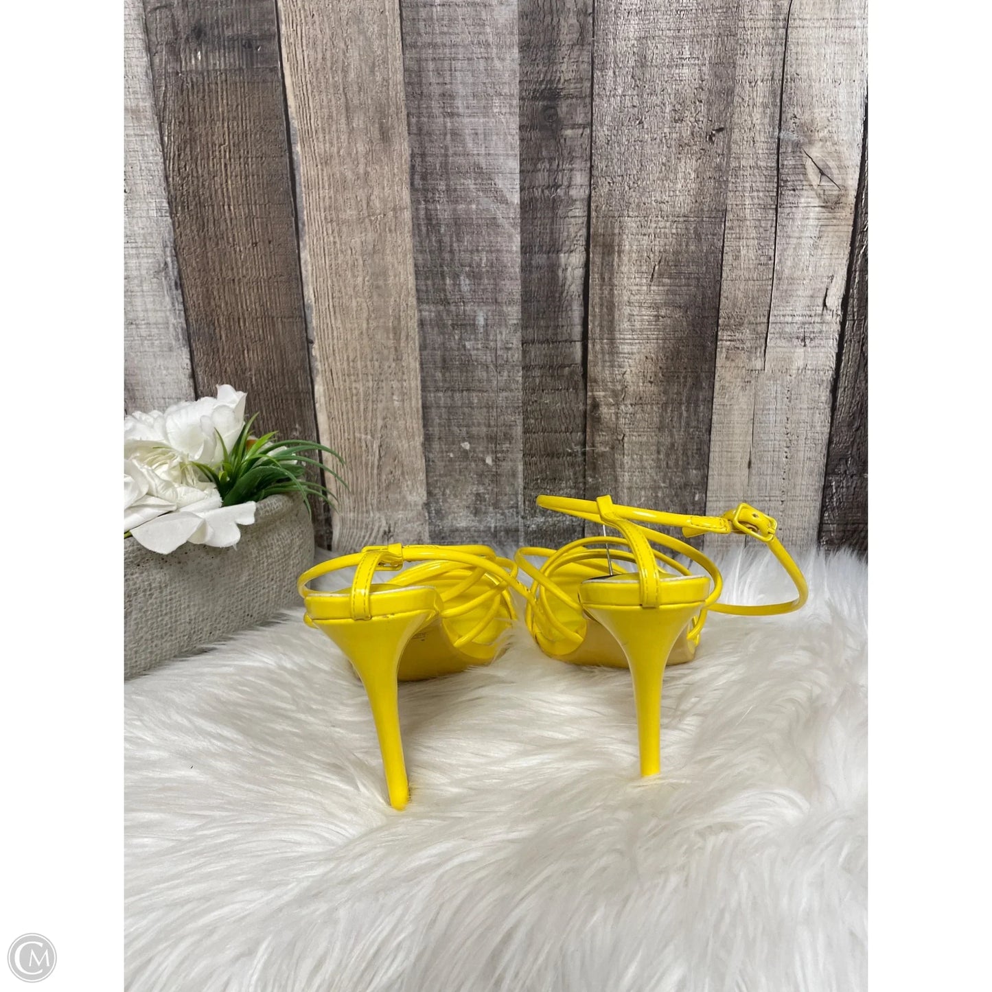 Shoes Heels Stiletto By Cape Robbin In Yellow, Size: 9