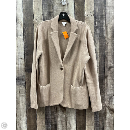 Blazer By J. Crew In Tan, Size: L