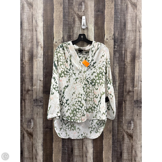 Top Long Sleeve By Mossimo In Multi-colored, Size: L