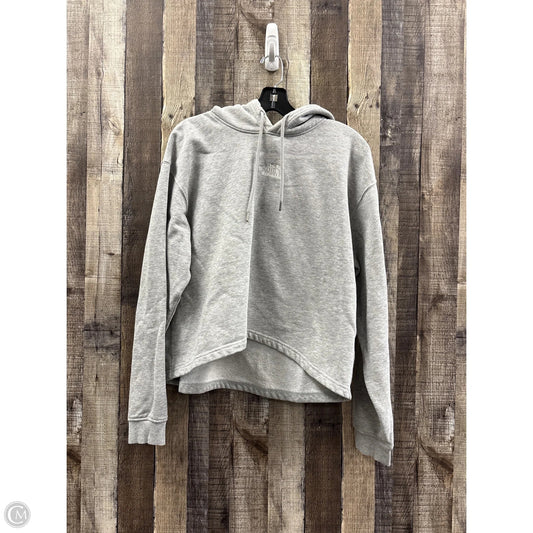 Athletic Sweatshirt Hoodie By The North Face In Grey, Size: Xl