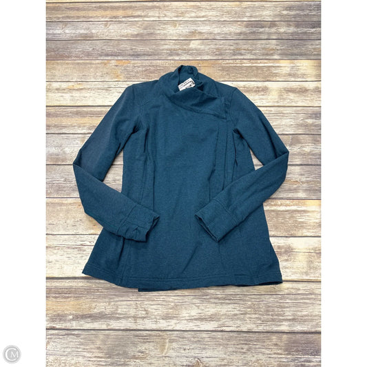 Athletic Sweatshirt Collar By Lululemon In Blue, Size: 6