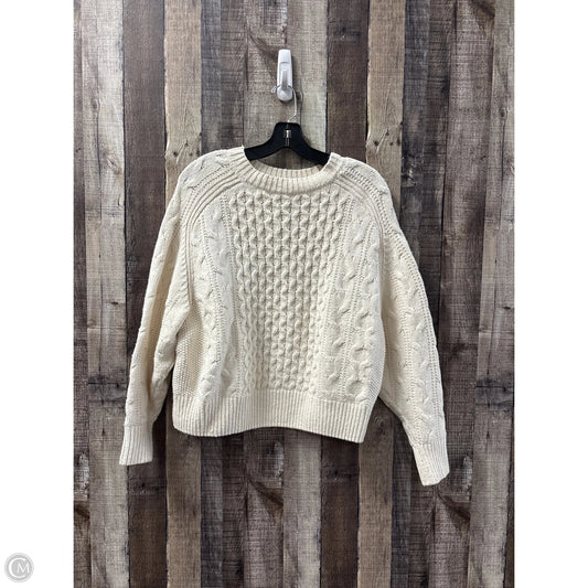 Sweater By Universal Thread In Cream, Size: M