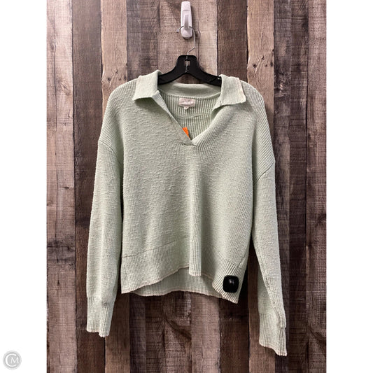 Sweater By Thread And Supply In Green, Size: S