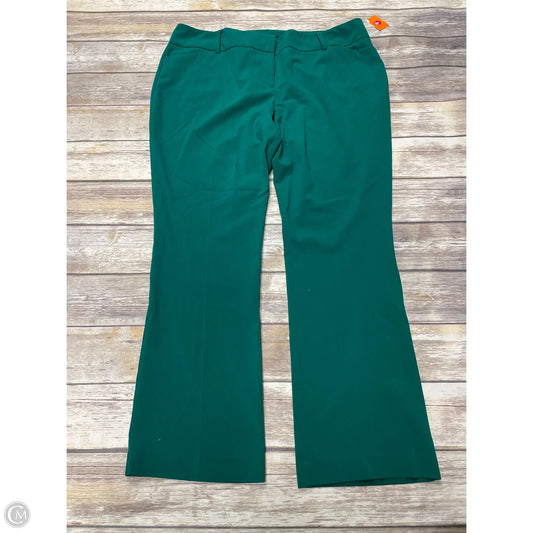 Pants Dress By New York And Co In Green, Size: 20
