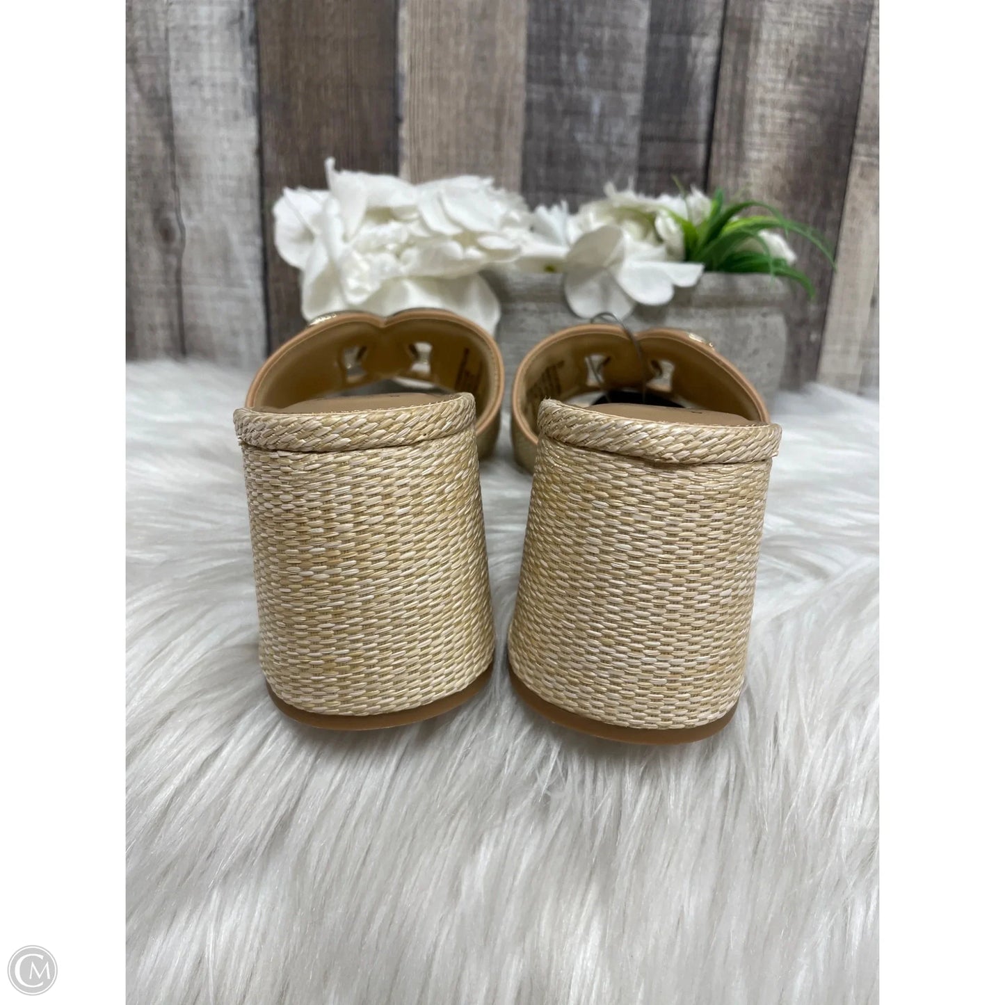 Shoes Heels Block By A New Day In Tan, Size: 8.5