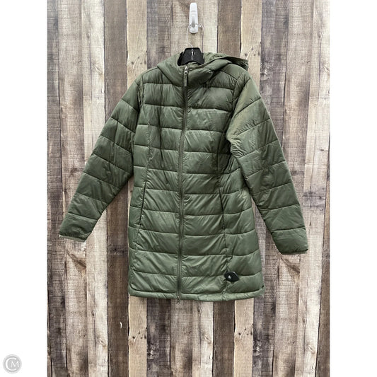 Coat Puffer & Quilted By Amazon Essentials In Green, Size: M