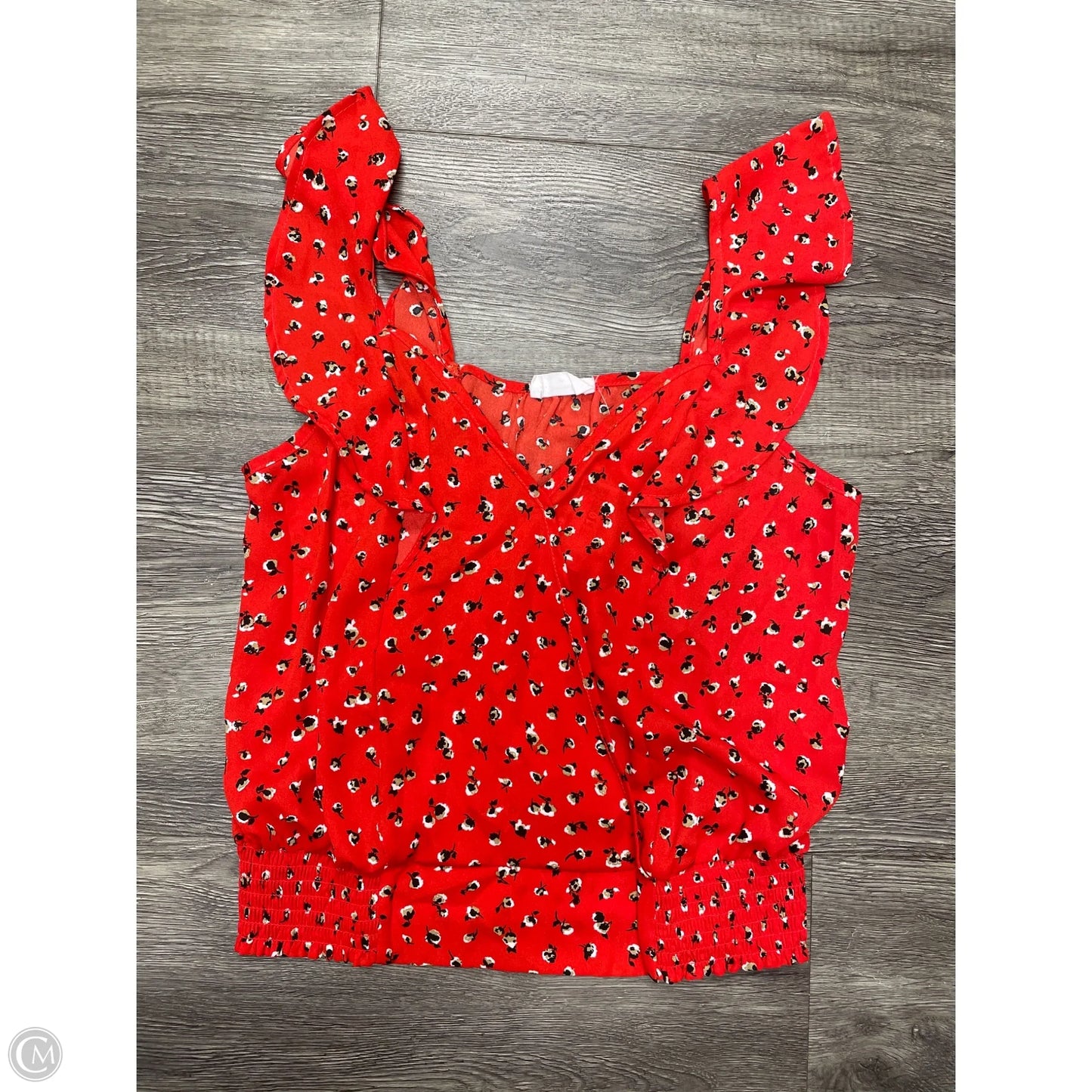 Top Sleeveless By Sienna Sky In Red, Size: M