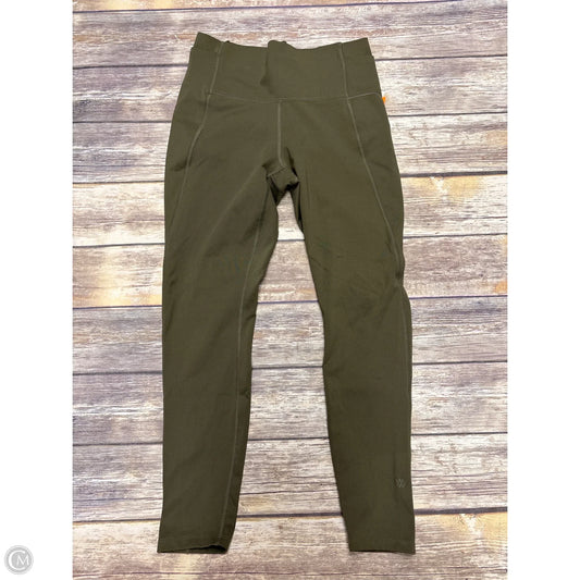Athletic Leggings By All In Motion In Green, Size: M