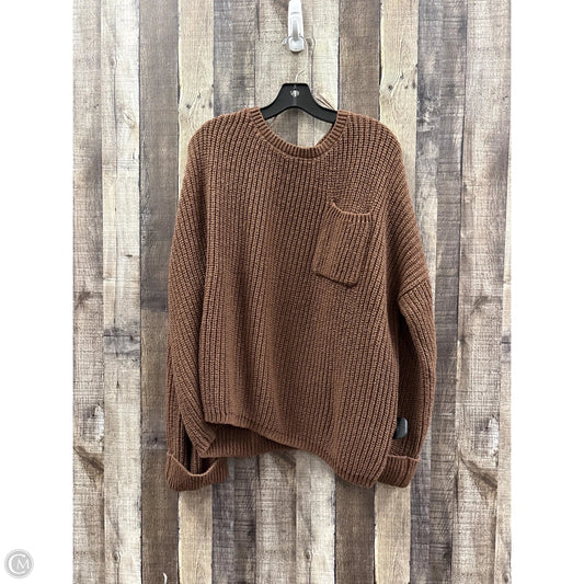 Sweater By Altard State In Brown, Size: Xxl