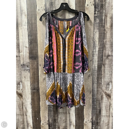 Dress Casual Midi By Free People In Multi-colored, Size: M