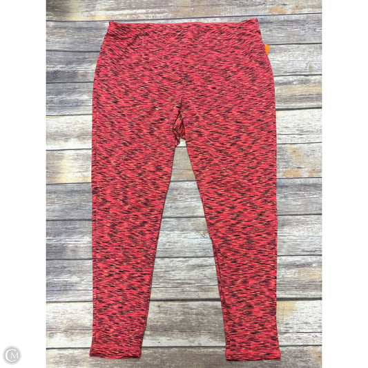 Athletic Leggings By Livi Active In Multi-colored, Size: 22