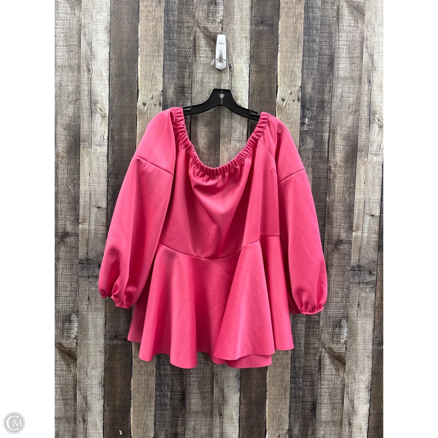 Dress Casual Midi By Boohoo Boutique In Pink, Size: 4x