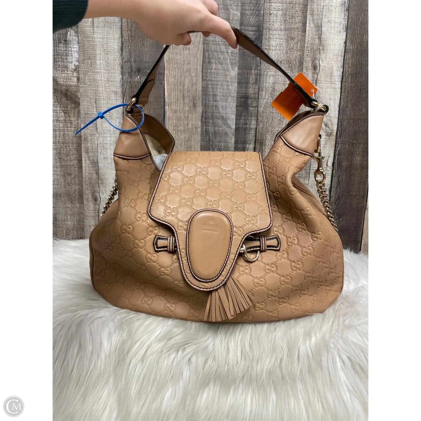 Handbag Luxury Designer By Gucci, Size: Large