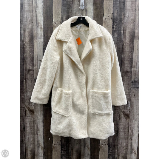 Coat Peacoat By She + Sky In Cream, Size: M