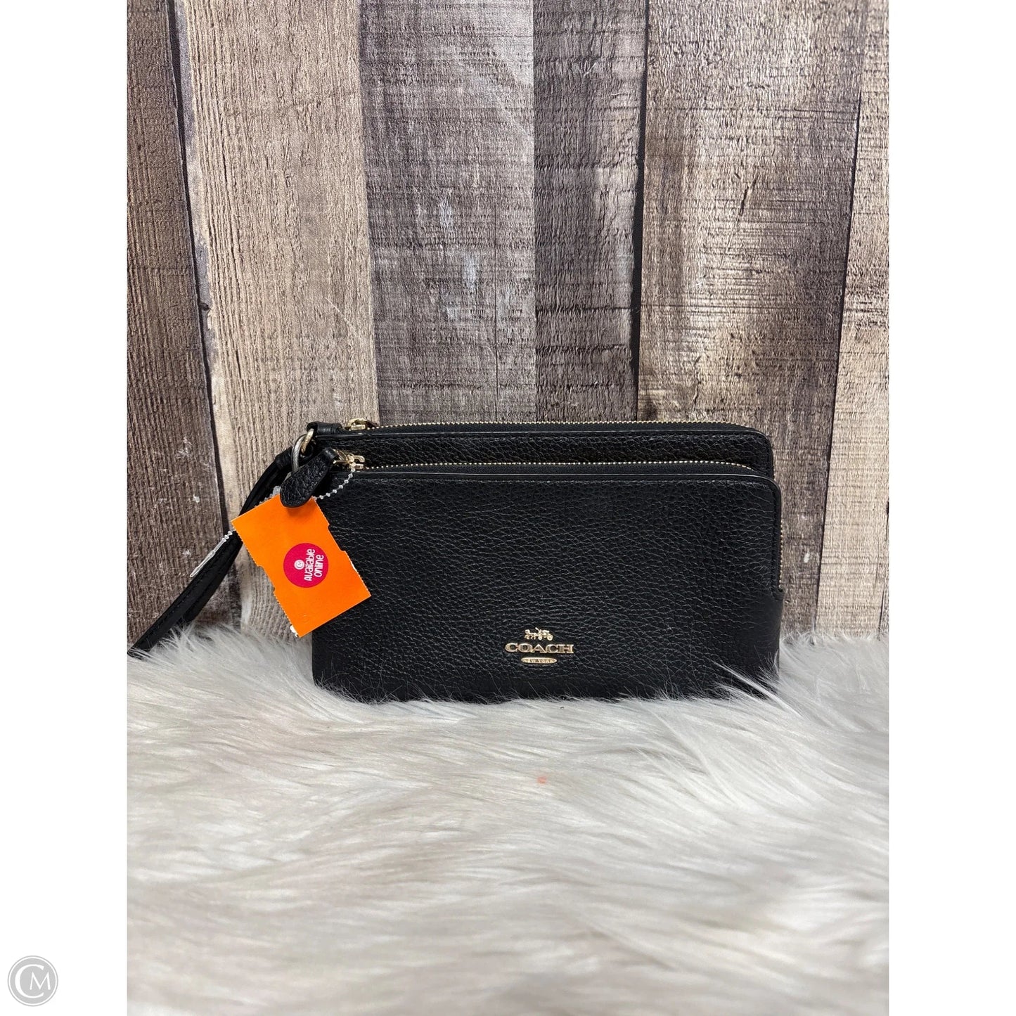 Wristlet Designer By Coach, Size: Large