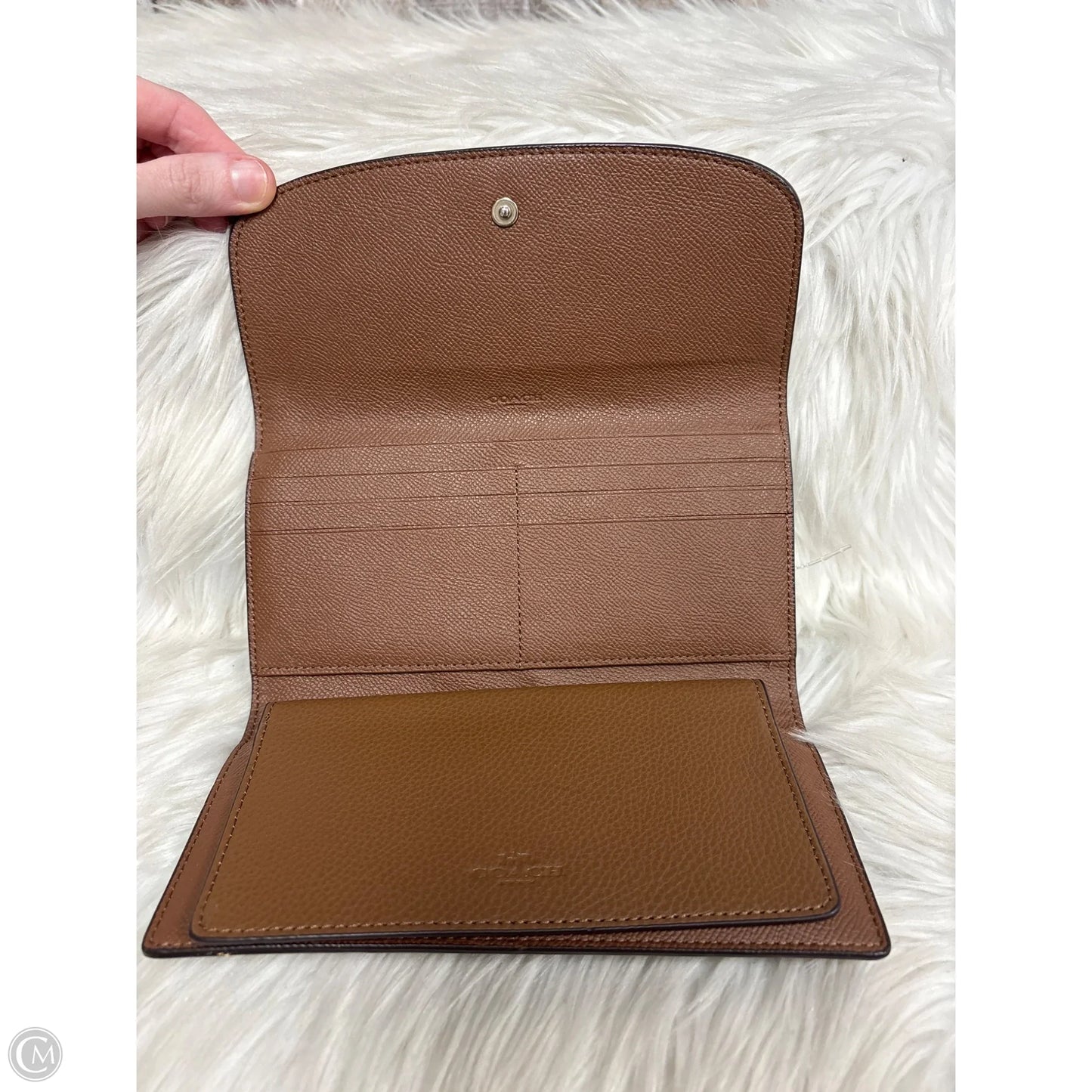 Wallet Designer By Coach, Size: Large