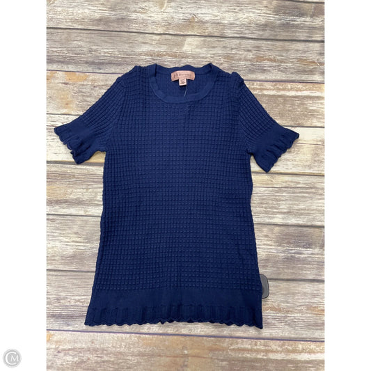 Top Short Sleeve By Philosophy In Blue, Size: Xs