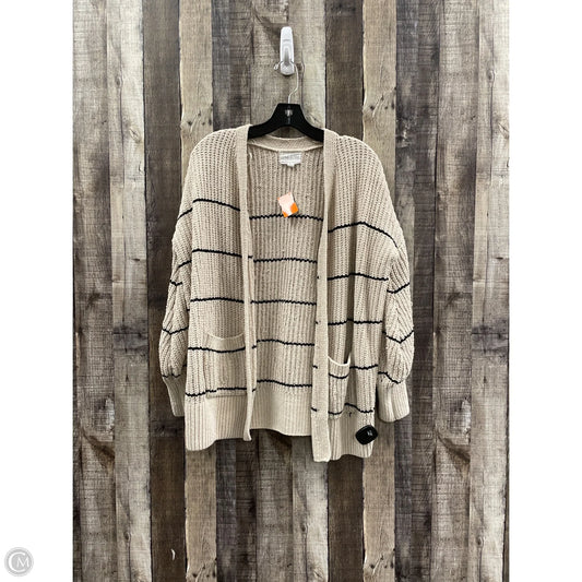 Cardigan By Olive And Oak In Tan, Size: M