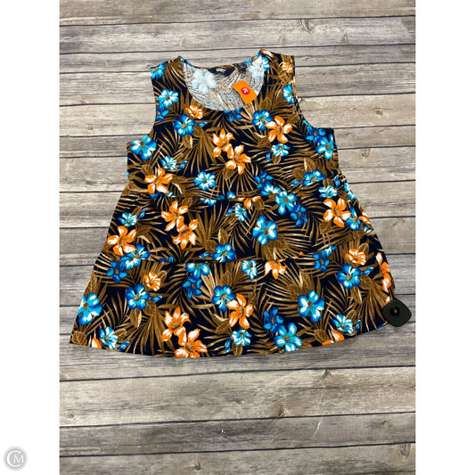 Top Sleeveless By Lands End In Peach, Size: S