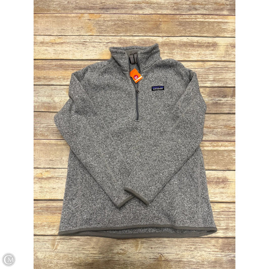 Athletic Jacket By Patagonia In Grey, Size: Xl