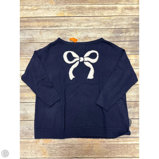 Sweater By Torrid In Navy, Size: L