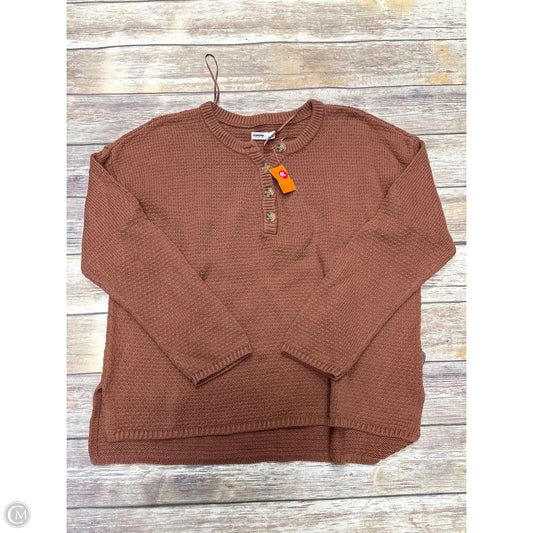 Sweater By Sonoma In Brown, Size: L