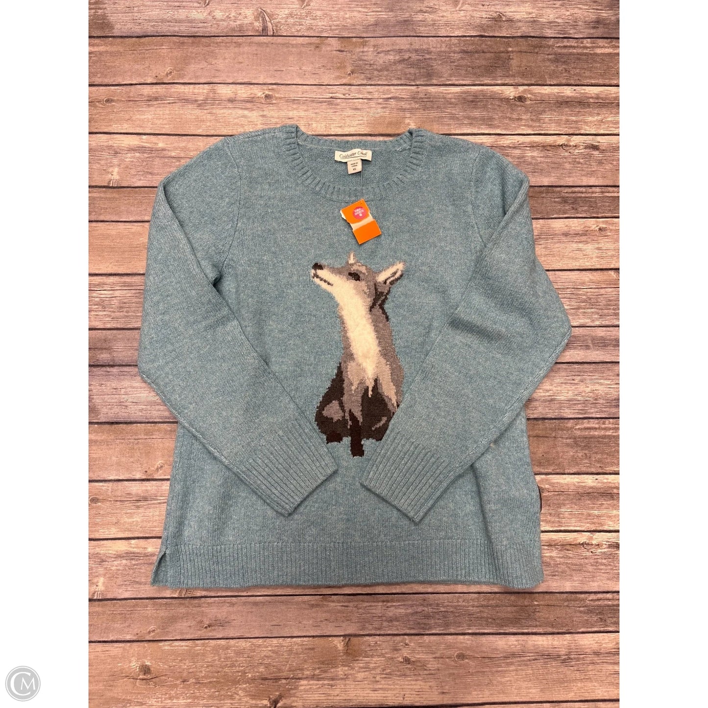 Sweater By Coldwater Creek In Blue, Size: Xs