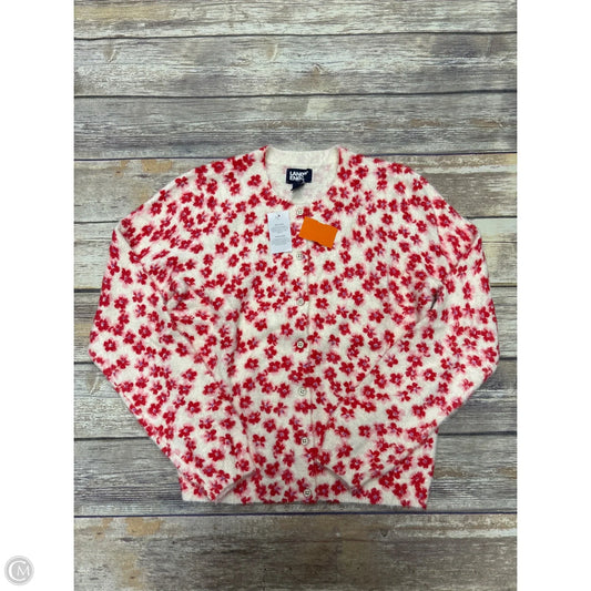 Sweater Cardigan By Lands End In Multi-colored, Size: Xs