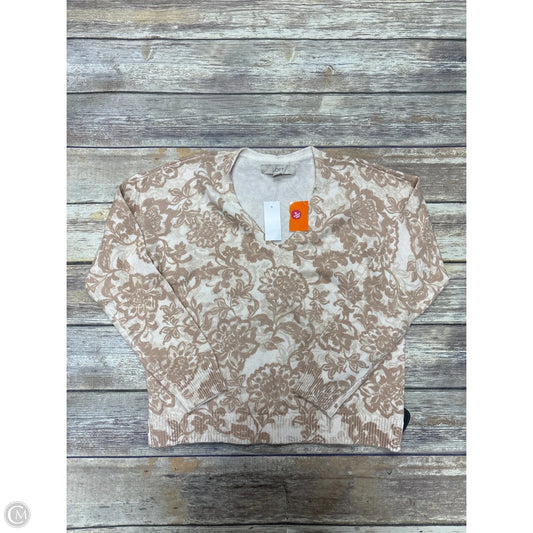 Sweater By Loft In Cream, Size: Xs