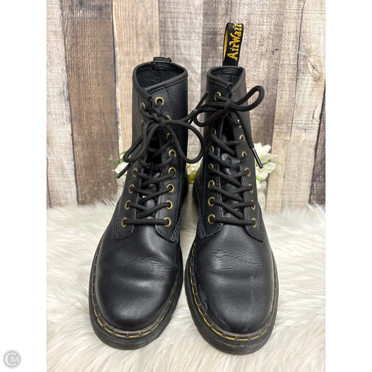 Boots Ankle Flats By Dr Martens In Black, Size: 6