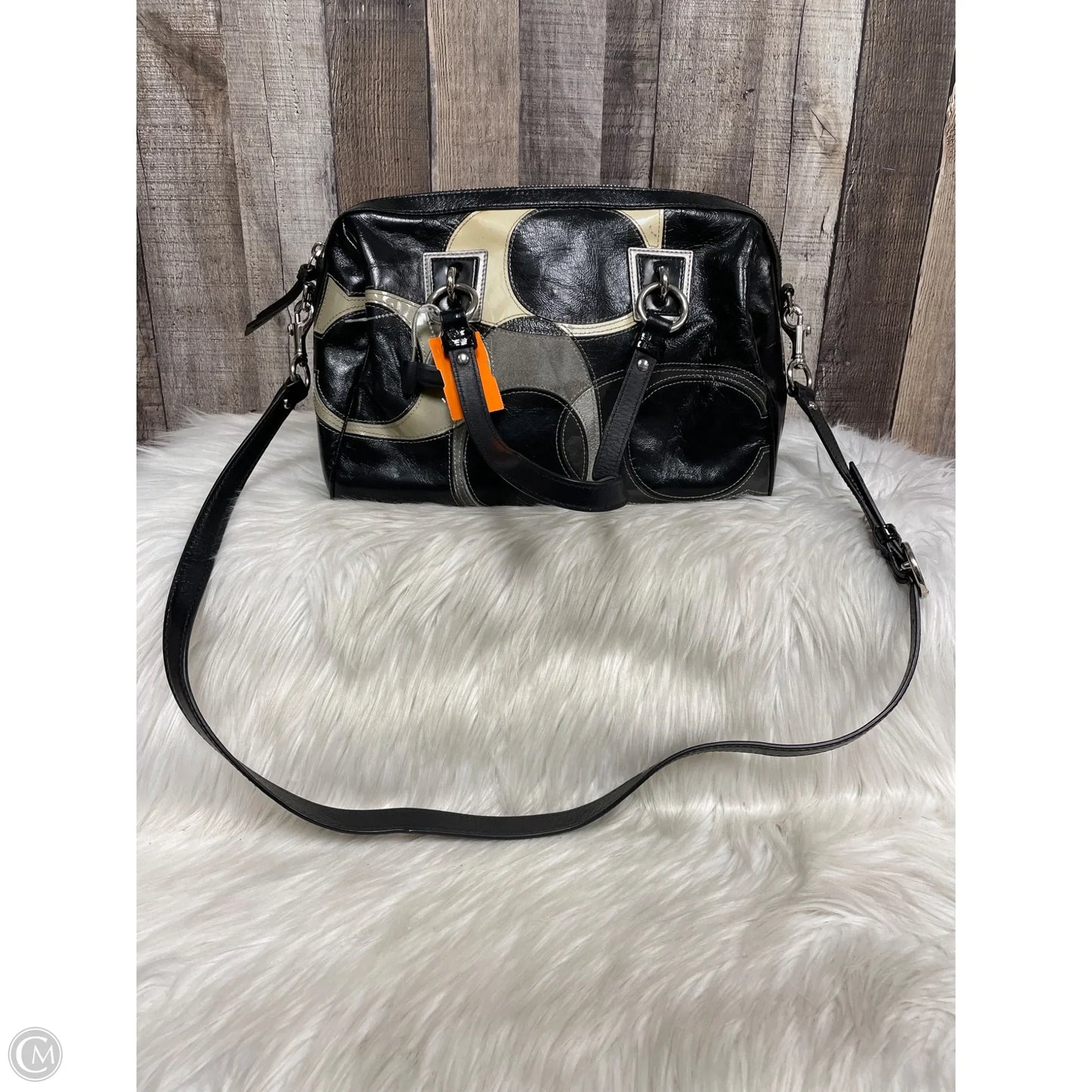 Handbag Designer By Coach, Size: Medium