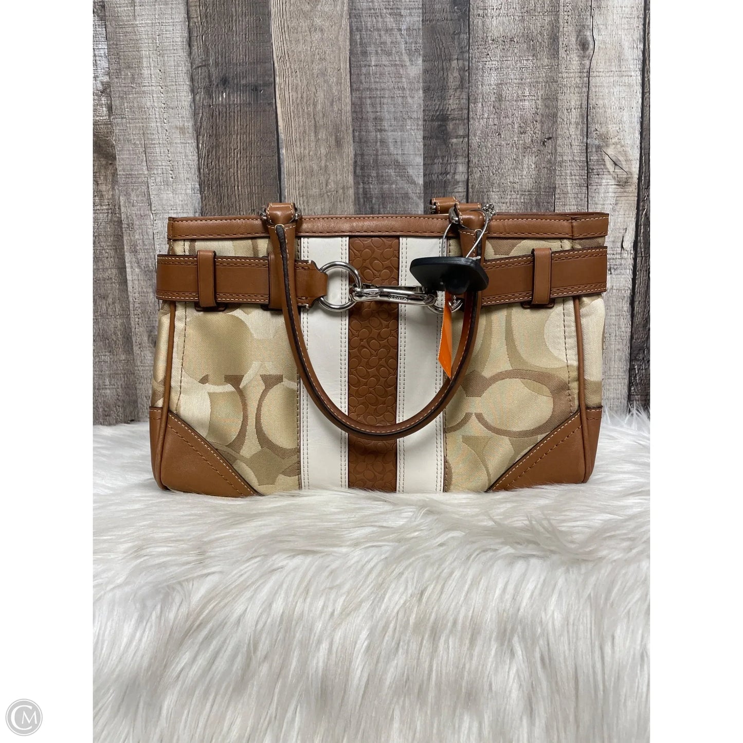 Handbag Designer By Coach, Size: Medium