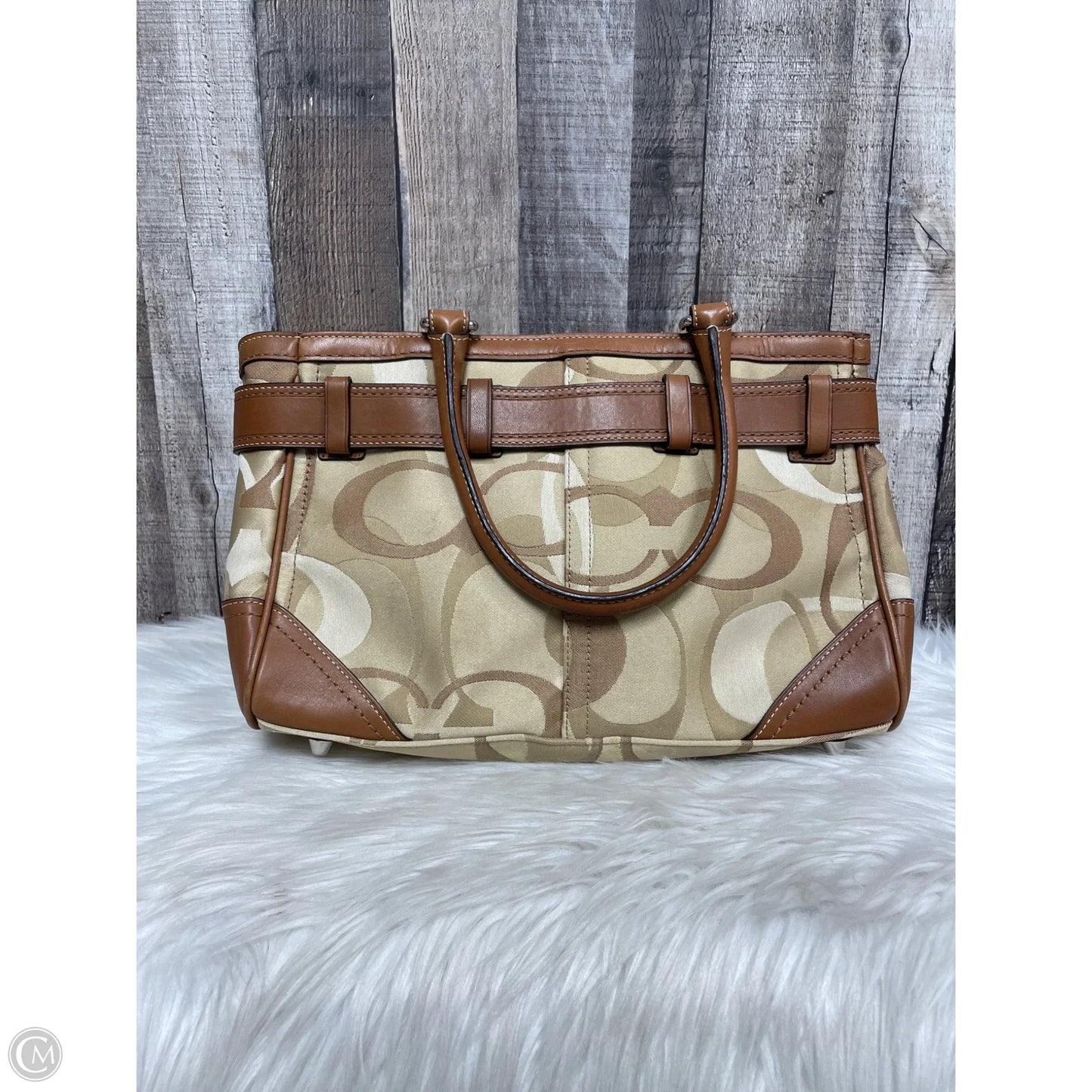 Handbag Designer By Coach, Size: Medium