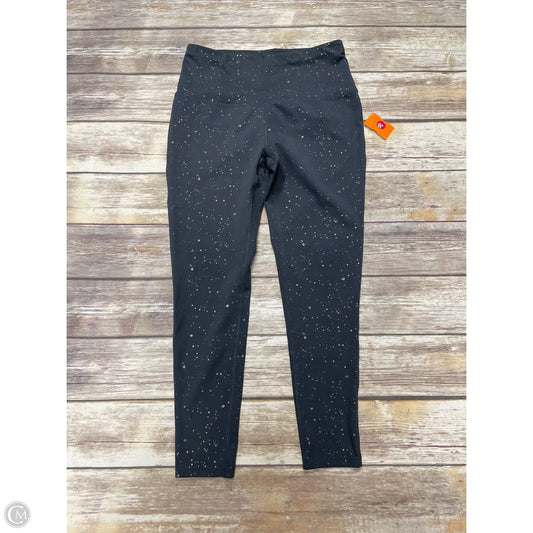 Athletic Leggings By Mta Sport In Grey, Size: M