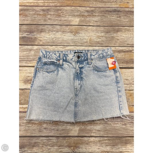 Skirt Mini & Short By Wild Fable In Blue Denim, Size: 2