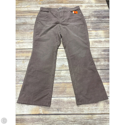 Pants Corduroy By J. Jill In Tan, Size: 16