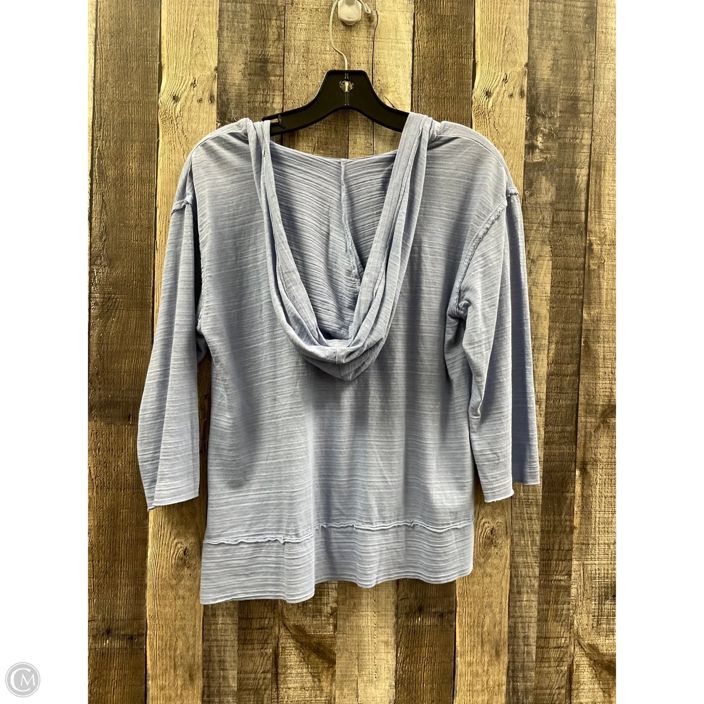 Top Long Sleeve By Eddie Bauer In Blue, Size: S