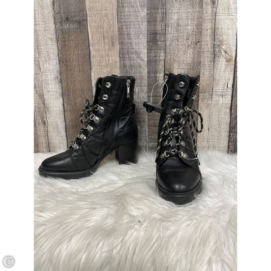 Boots Ankle Heels By Aquatalia In Black, Size: 6