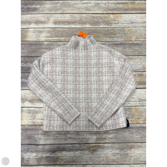 Sweater By Nicole By Nicole Miller In Cream & Tan, Size: S
