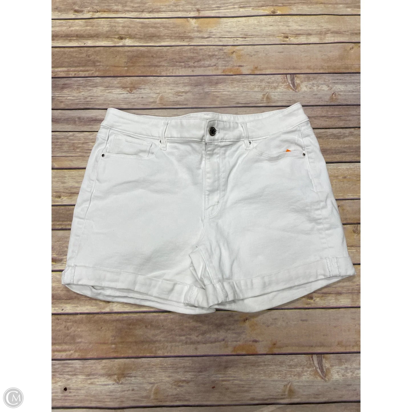 Shorts By Cme In White, Size: 12