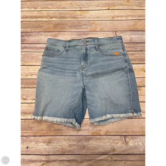Shorts By Chicos In Blue Denim, Size: 8