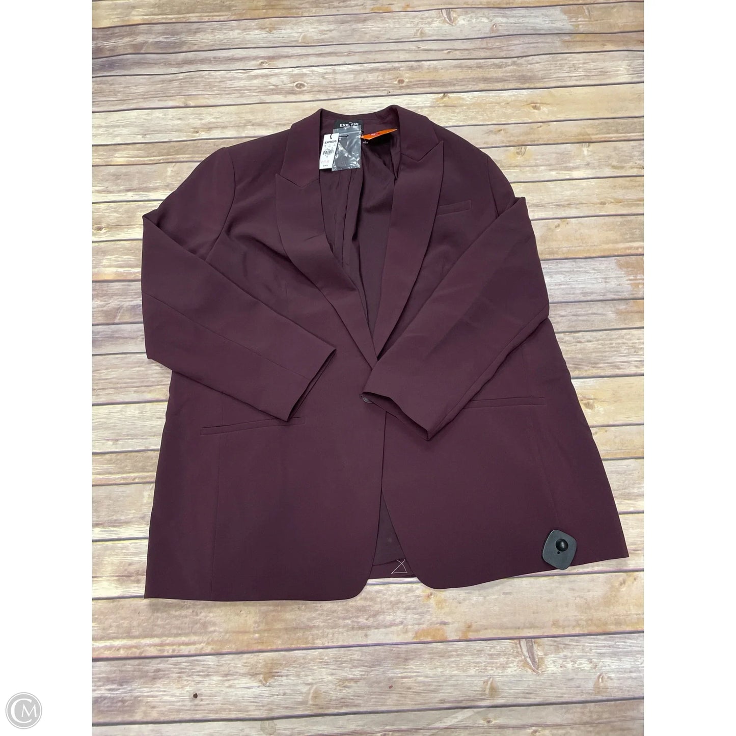 Blazer By Express In Maroon, Size: Xl