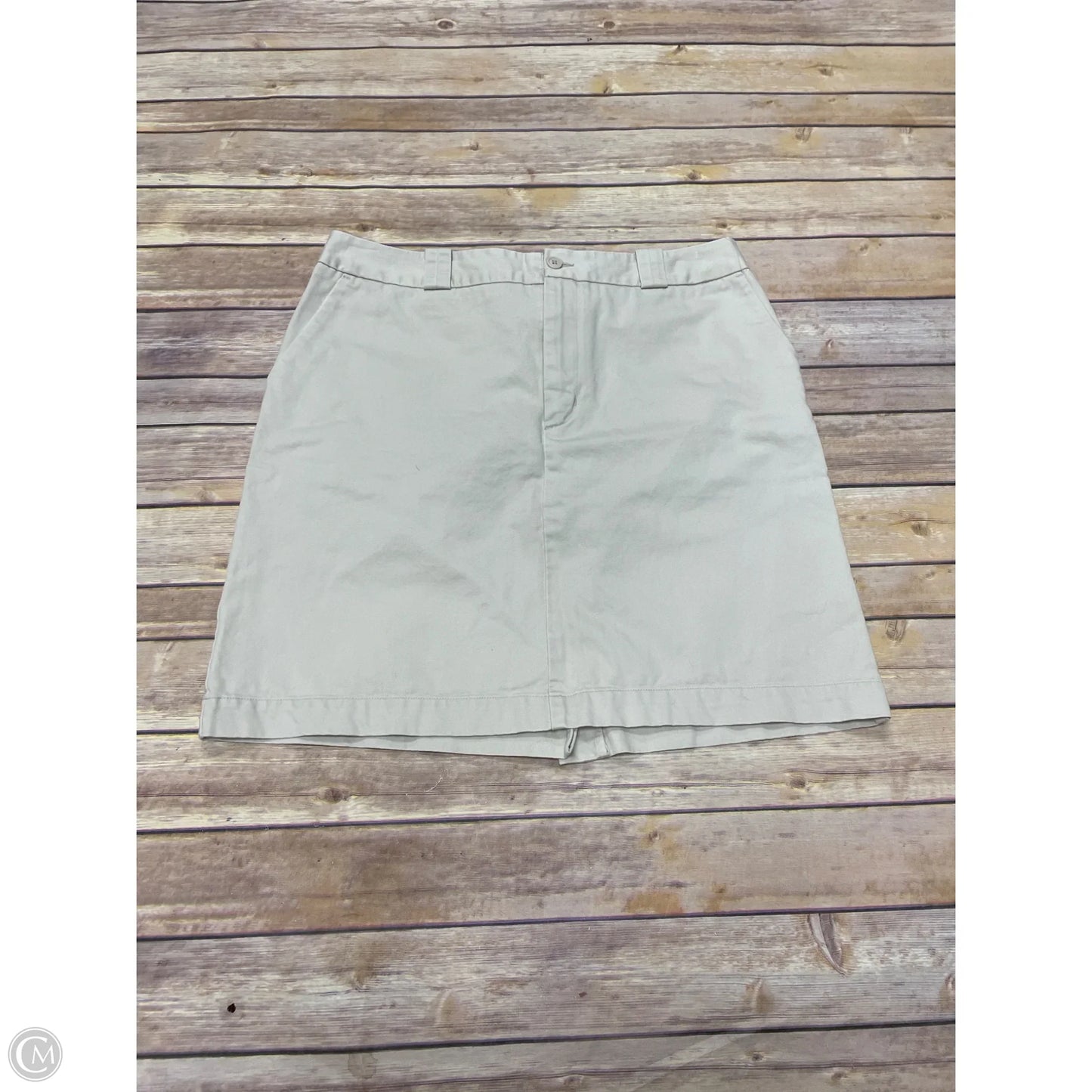 Skirt Midi By Gap In Tan, Size: 12