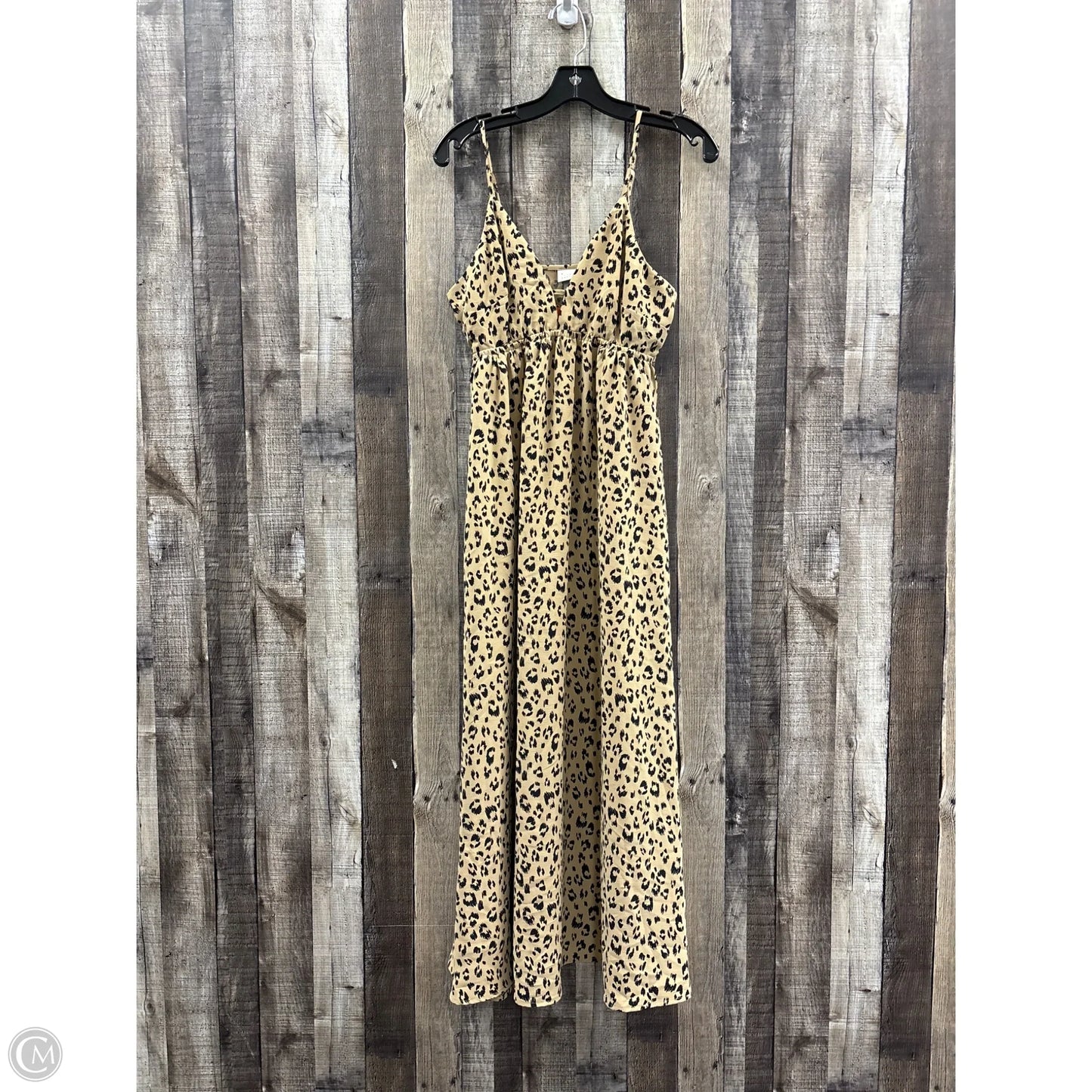 Dress Casual Maxi By A New Day In Animal Print, Size: S