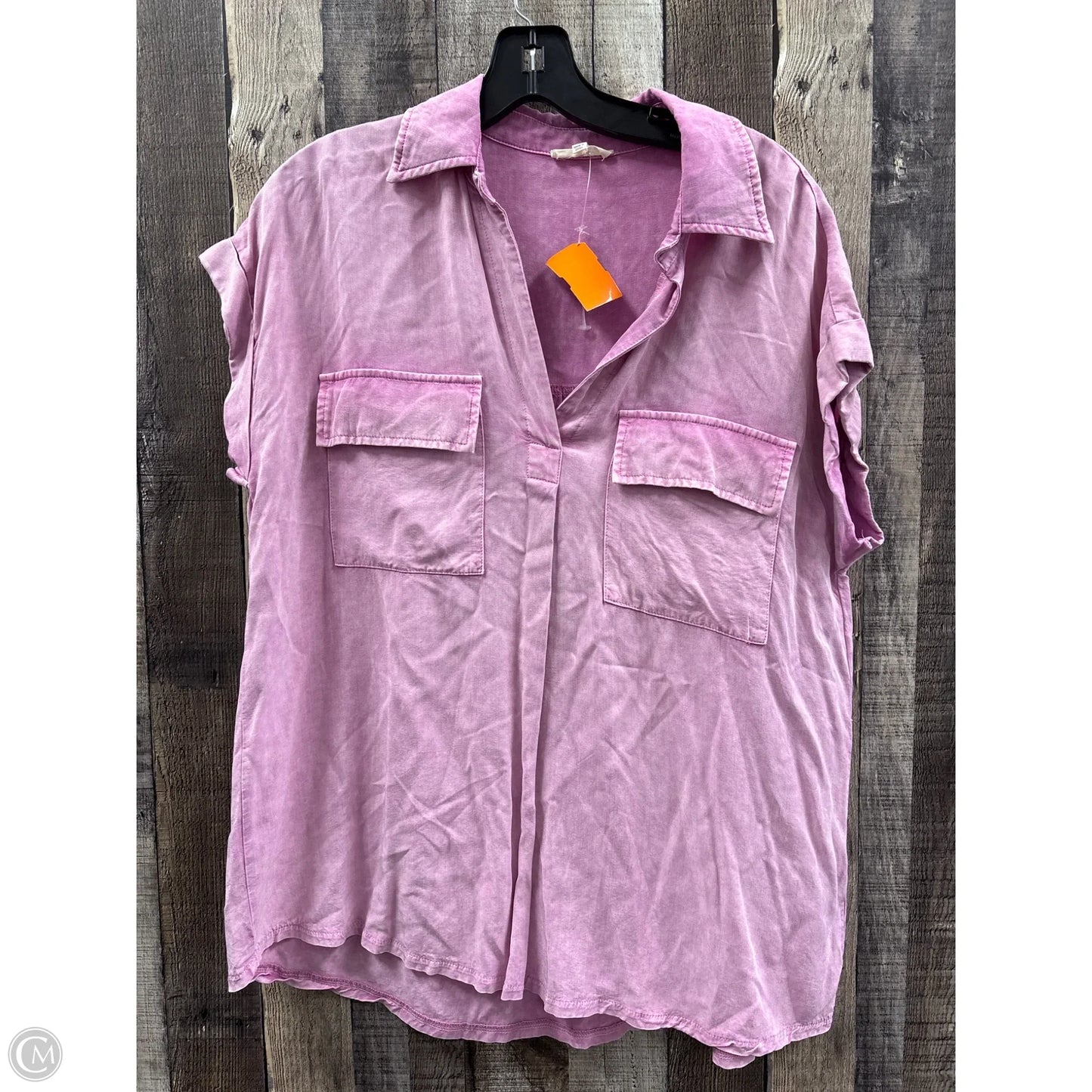 Top Sleeveless By Easel In Pink, Size: S