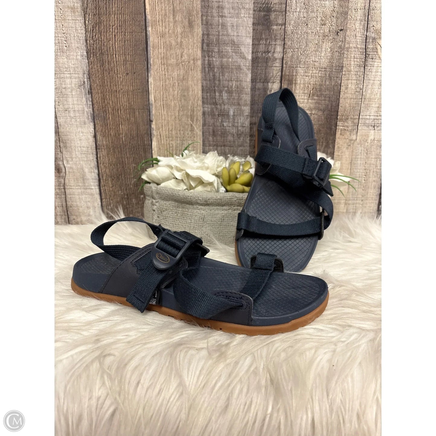 Shoes Flats By Chacos In Blue, Size: 8