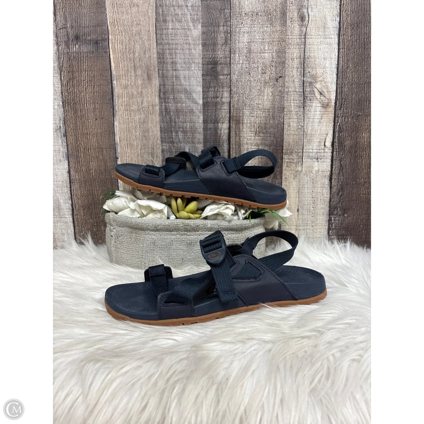 Shoes Flats By Chacos In Blue, Size: 8