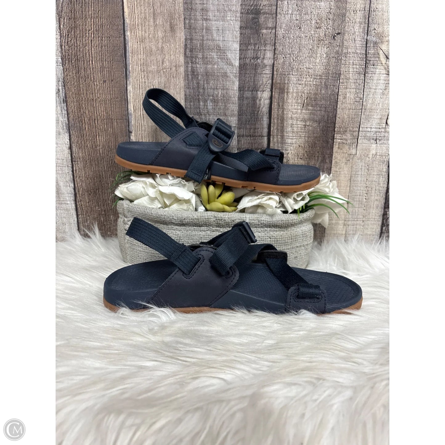 Shoes Flats By Chacos In Blue, Size: 8