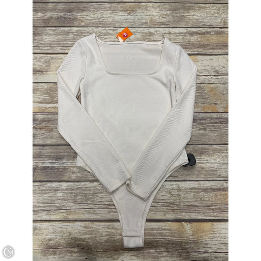 Bodysuit By A New Day In Cream, Size: S